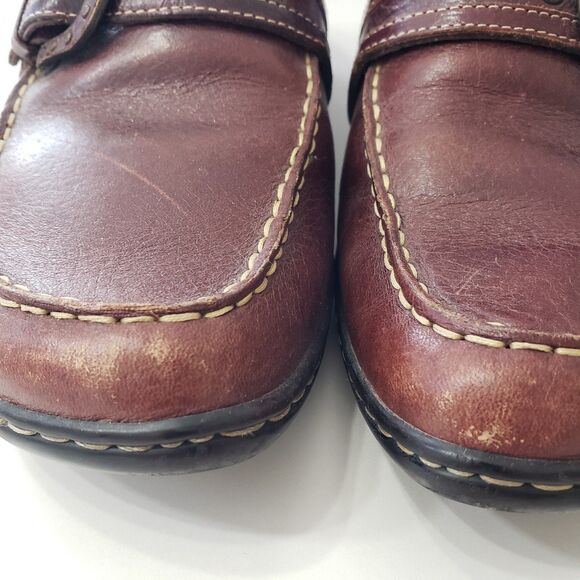 Sofft Women's Brown Leather Clogs / Mules, Size 8 M - Picture 5 of 8